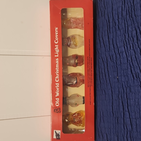 Vintage Holiday Old World Christmas Lights Covers Set Of 6 Poshmark